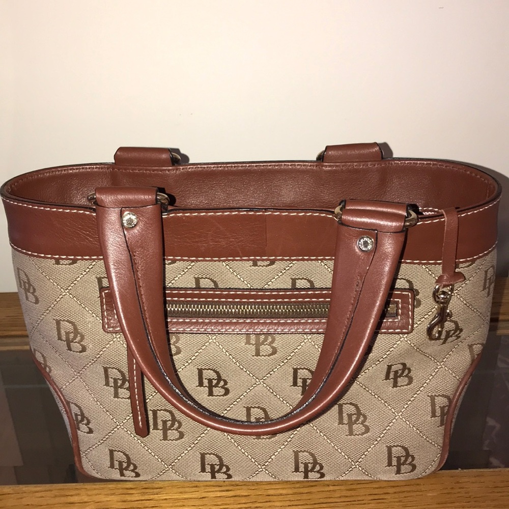 Dooney & Burke Signature Mini East West Tote